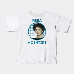 reba || blue Kids T-Shirt